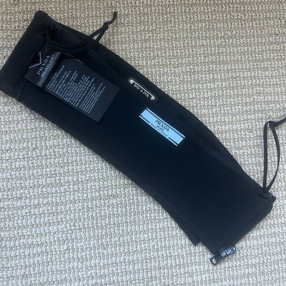 Prada Black Crop Top - Picture 4 of 6